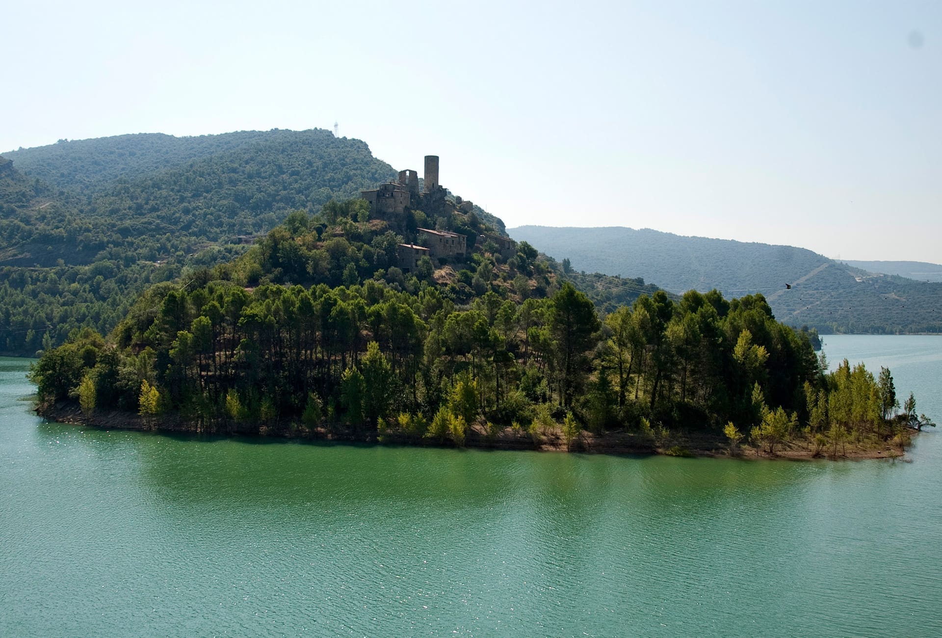 Vistes històriques des del tren dels llacs / Vistas históricas desde el tren de los Lagos