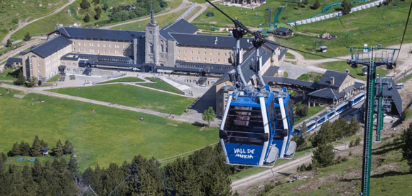 Telefèric de la Vall de Núria / El teleférico del Valle de Nuria