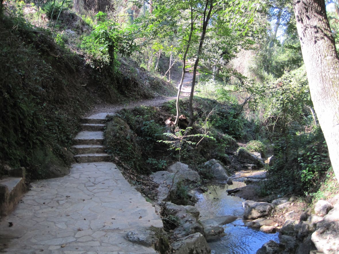 gelida ruta cami font freda